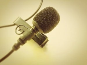 lapel microphone