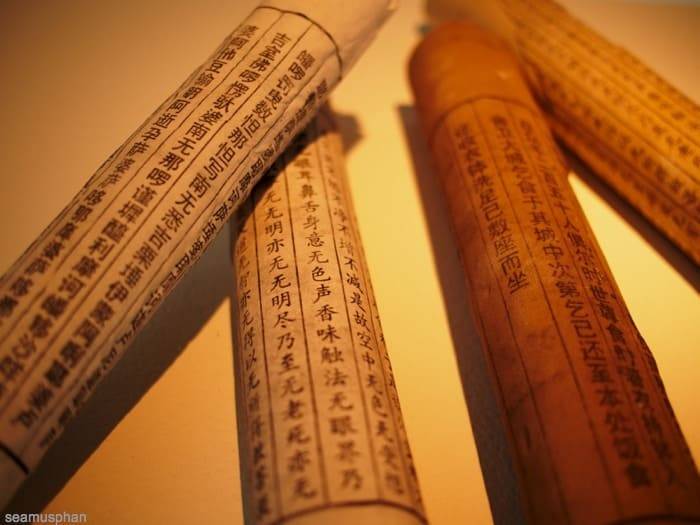 Antique Chinese scrolls