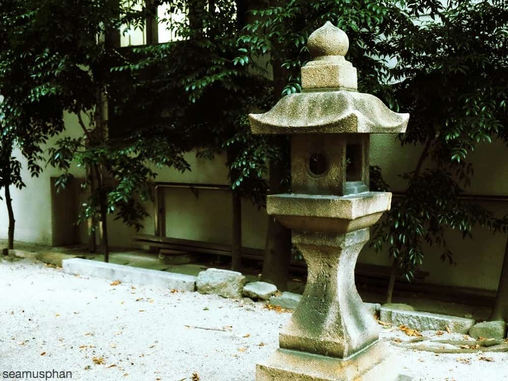 Japanese temple grounds