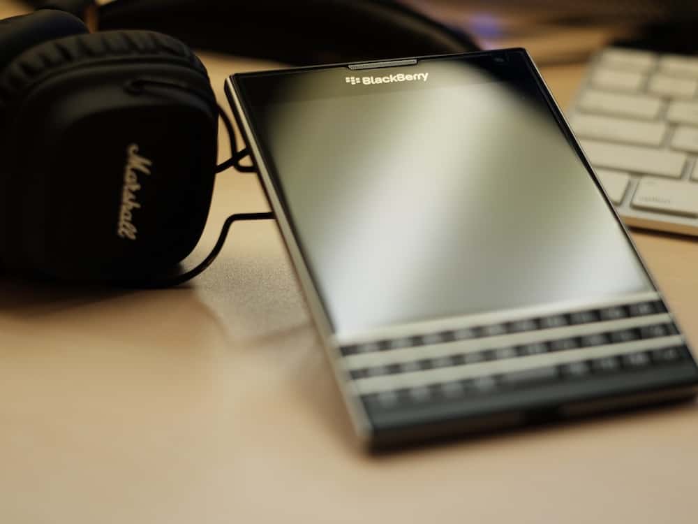 BlackBerry Passport smartphone