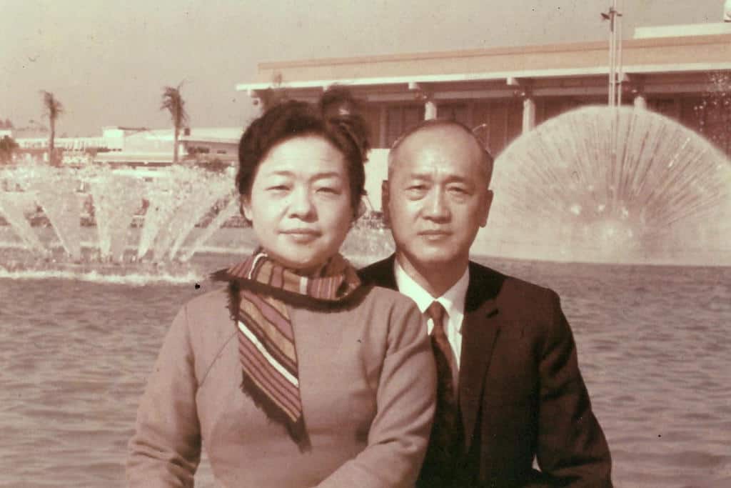 My grandparents - Grandpa 丁幼泉, army general, book author, professor, and grandma 王長慧, prominent parliamentarian, Taiwan