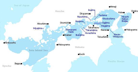 Onomichi, Hiroshima, Japan map